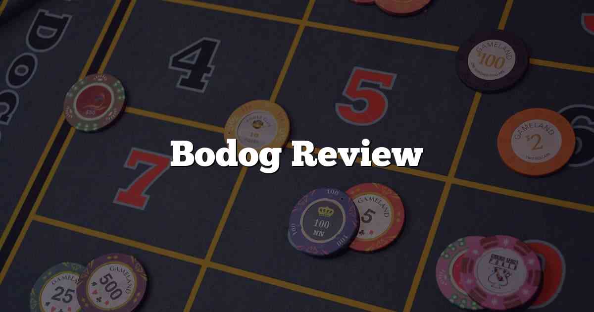 Bodog Review