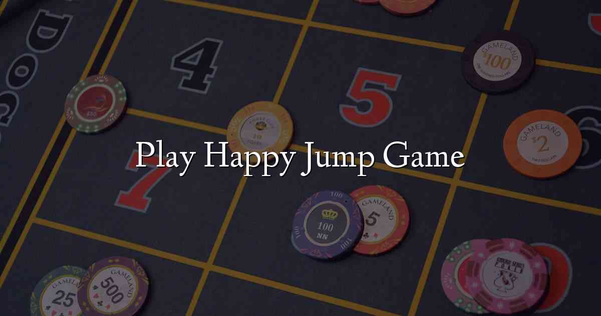 Play Happy Jump Game