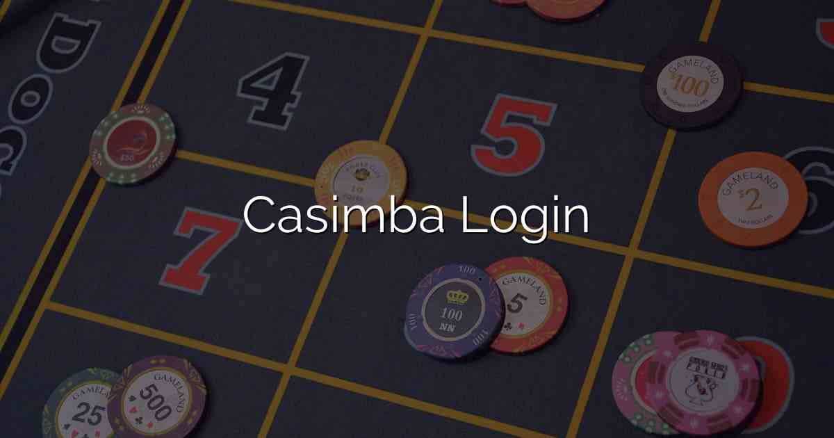 Casimba Login