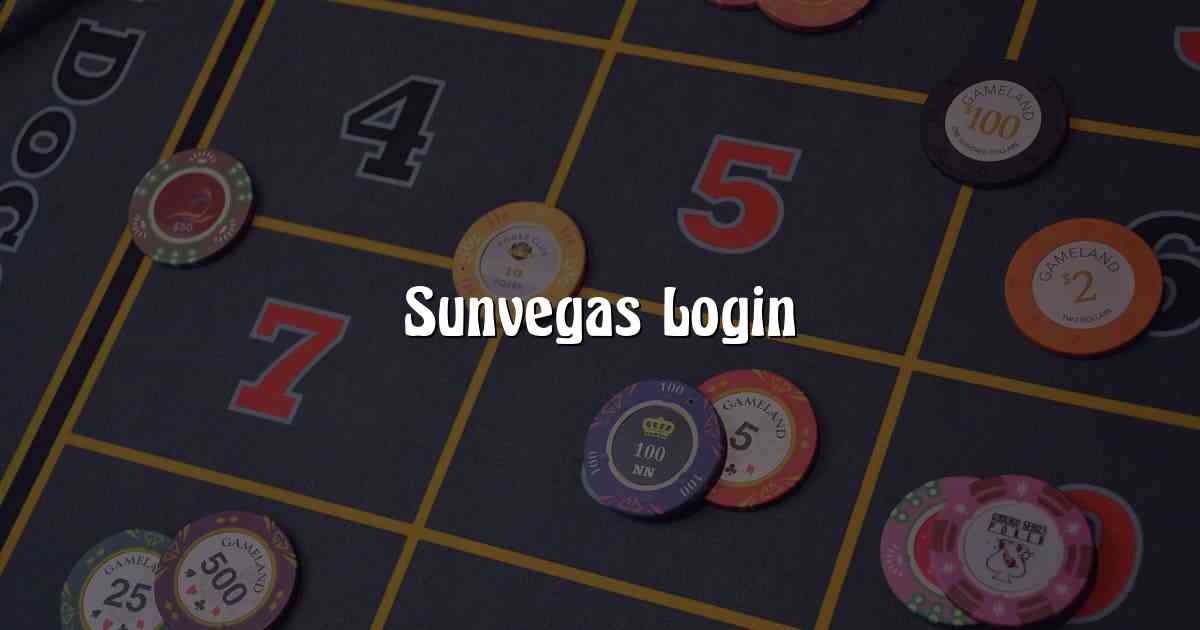 Sunvegas Login